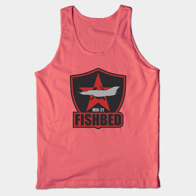 Mig-21 Fishbed Tank Top by TCP